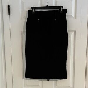 Ralph Lauren Classic Black Pencil Skirt